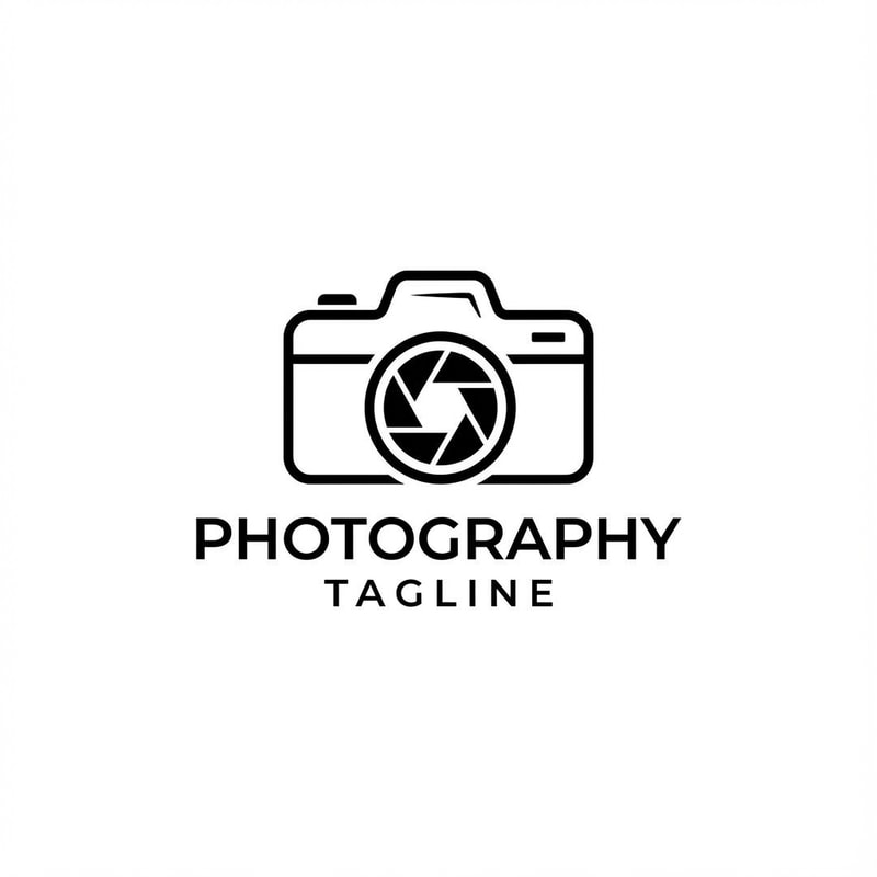 i want this related unique logo for my photography website