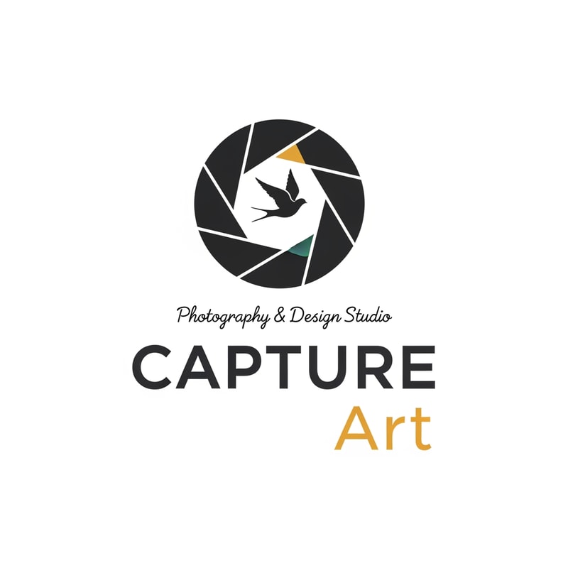 i want this related unique logo for my photography website