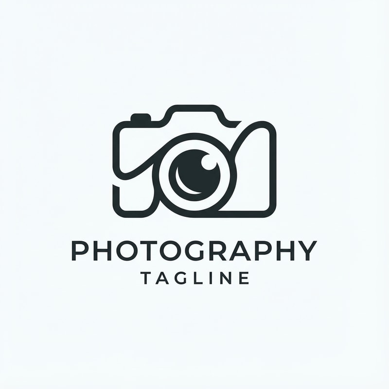 i want this related unique logo for my photography website