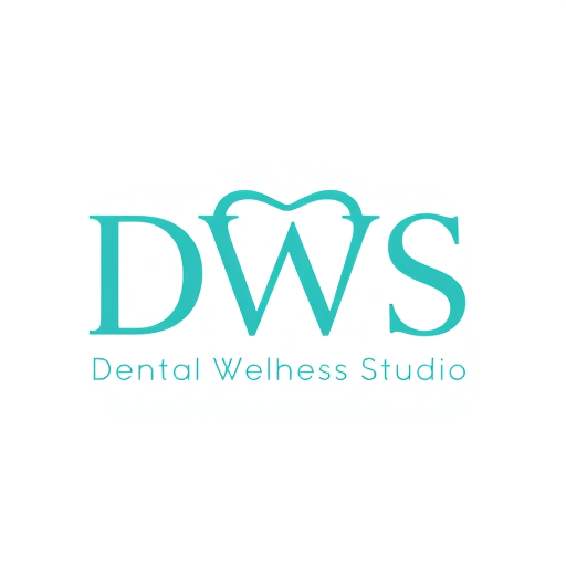 Professional logo design. Minimal, creative, and aesthetic logo design for "DWS" (Dental Wellness Studio). The letters DWS should be the main focus, designed in a modern, clean, and elegant font, integrated with a subtle tooth symbol within or around the lettering. Use vibrant colors like teal, aqua blue, and fresh green to convey freshness, trust, and wellness. Keep the style sophisticated yet approachable, ensuring the logo looks premium for a dental clinic. Light or white background for clarity, with smooth gradients or flat design for a professional finish.