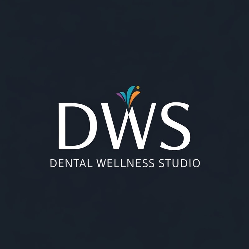 Professional logo design. DWS - Dental Wellness Studio