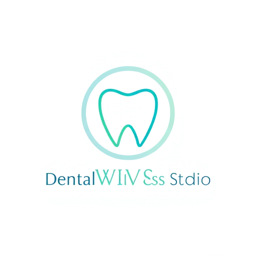 Professional logo design. Minimal, modern, and aesthetic logo design for "Dental Wellness Studio (DWS)". A sleek tooth icon where the lower curve subtly transforms into a smile arc, symbolizing happiness and wellness. The tooth is surrounded by a soft circular gradient ring, representing balance, harmony, and holistic care. Use vibrant yet soothing colors like aqua, teal, and fresh green. Typography should be clean, elegant, and modern, with DWS placed neatly below the icon. The overall style should feel premium, professional, and wellness-inspired, suitable for a high-end dental clinic.
