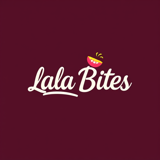 Professional logo design. lala bites