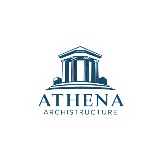 Professional logo design. Athena Archistructure