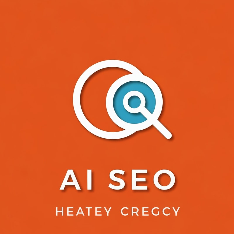 hey create a logo of (AI SEO) use search icon