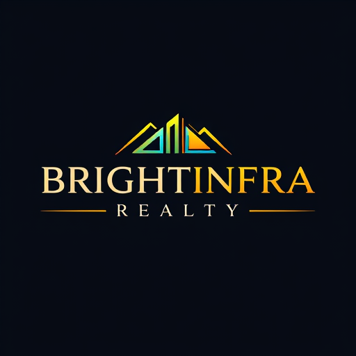 Professional logo design. BRIGHTINFRA REALTY