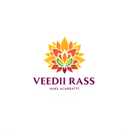 Professional logo design. VEDIC RAS LOGO MAKE AGARBATTI