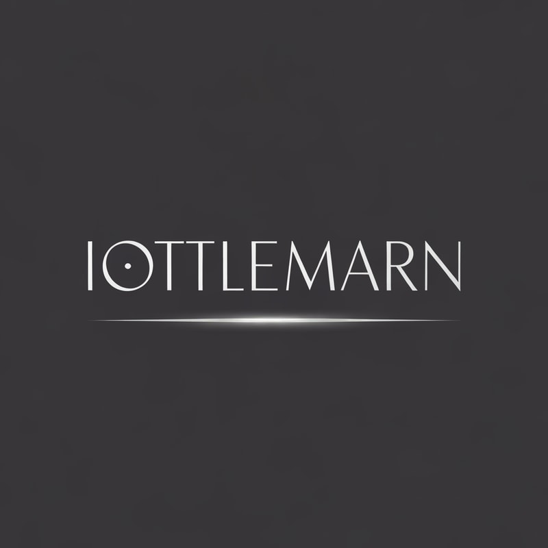 Create a luxurious wordmark in minimal serif or semi-script typography, symbolizing elegance and bottled perfection. Add a faint metallic silver line below, resembling light reflecting on water. Keep background neutral (white or dark charcoal). The logo should evoke calmness, freshness, and high-end hydration. Focus on balance and sophistication rather than heavy graphics.