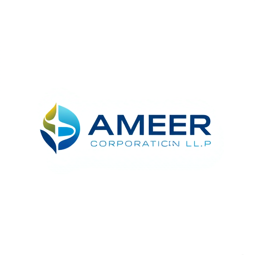 Professional logo design. Create a new logo 
Sameer Corporation LLP