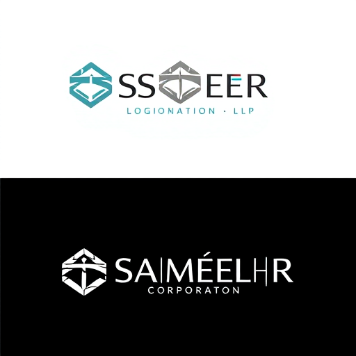Professional logo design. Create a new logo 
Sameer Corporation LLP