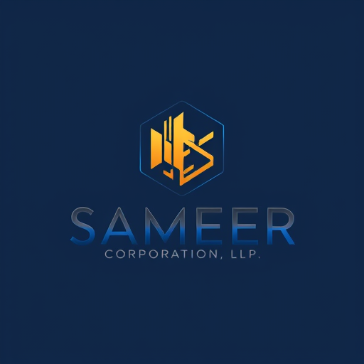 Professional logo design. Create a new logo 
Sameer Corporation LLP