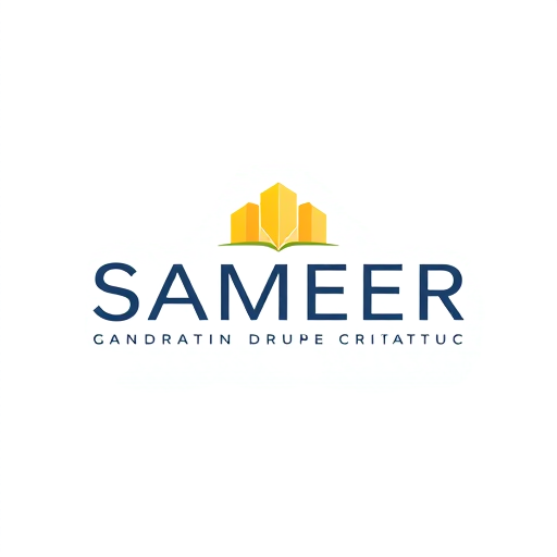 Professional logo design. Create a new logo 
Sameer Corporation LLP