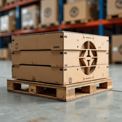 Professional logo design. Design a cardboard pallet