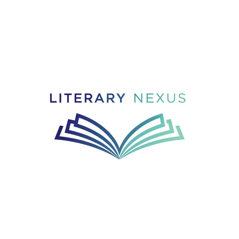 A modern book logo