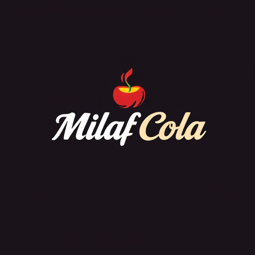 Professional logo design. Milaf Cola logo modern design