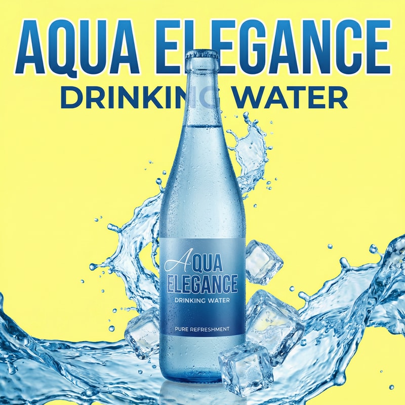 aqua elegance drinking water