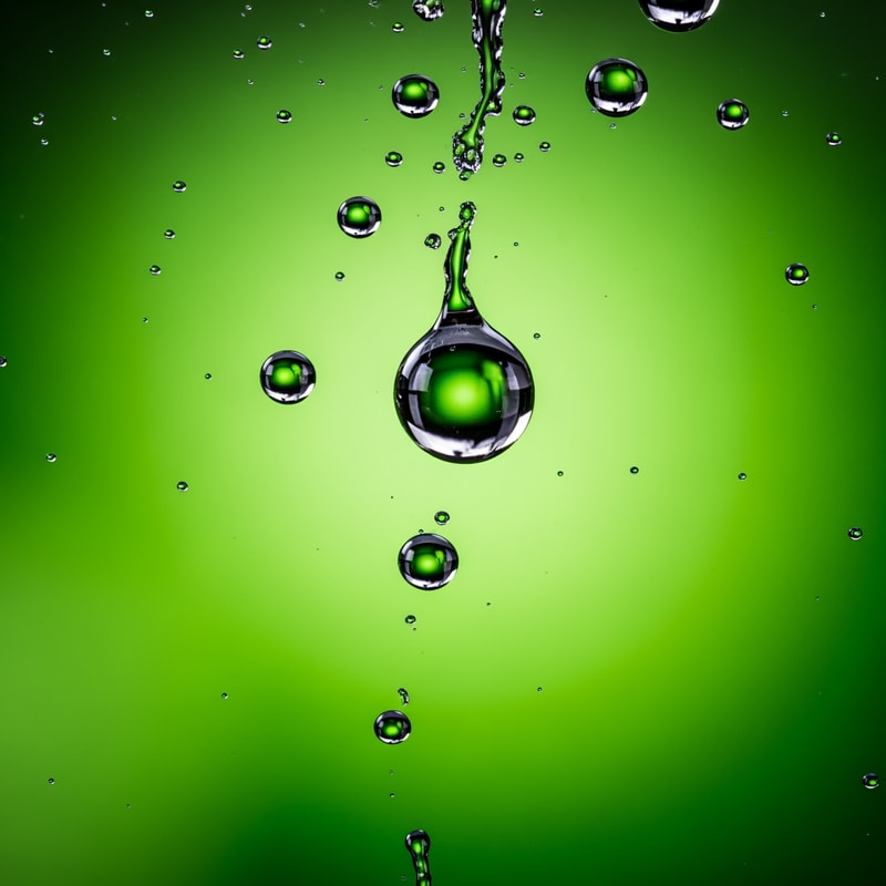 water small drop like mist with green and parrot green hdr background like vector designer