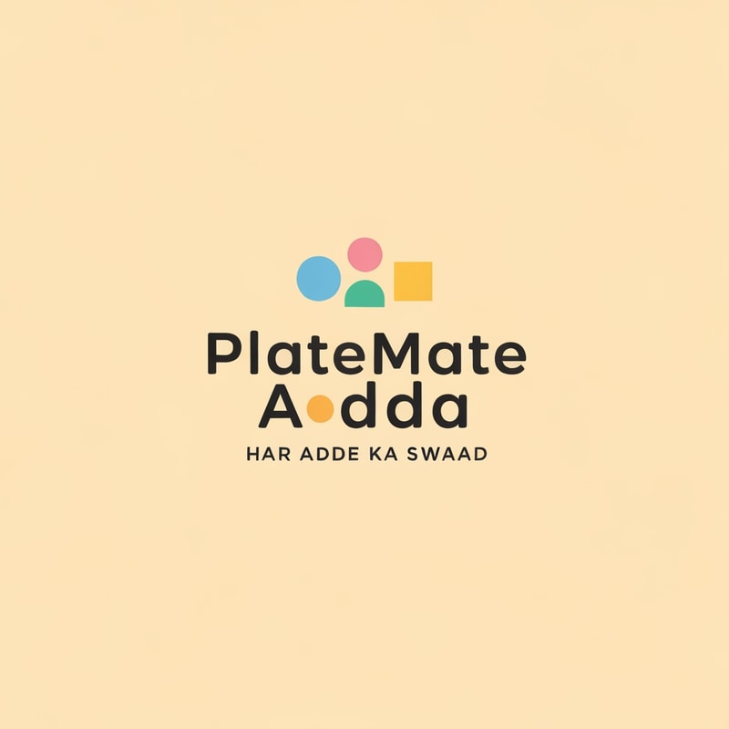I want to make a Food & logo (Minimal & Simple)
"PlateMate Adda"
Tagline:- Har Adde Ka Swaad

Concept:- 2 Dost beth ke khana kha street par beth ke khana kha rahe hain aur table alg alg tarhe ki dish hain jaise burgur, pizza, noodles.
Cartoon character