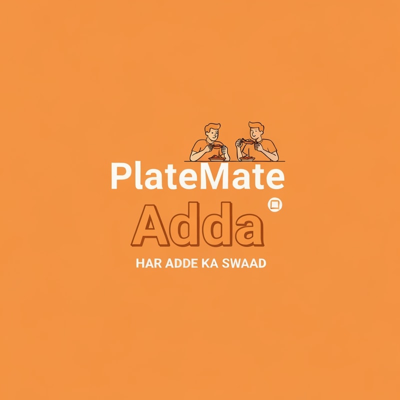 I want to make a Food & logo (Minimal & Simple)
"PlateMate Adda"
Tagline:- Har Adde Ka Swaad

Concept:- 2 Dost beth ke khana kha street par beth ke khana kha rahe hain aur table alg alg tarhe ki dish hain jaise burgur, pizza, noodles.
Cartoon character