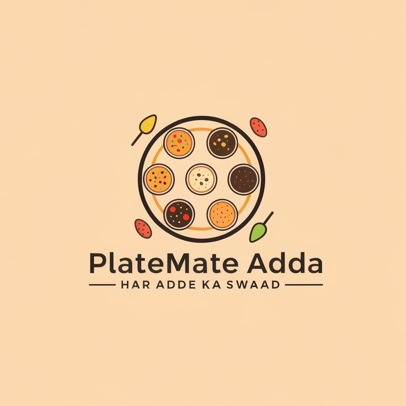 I want to make a Food & logo (Minimal & Simple)
"PlateMate Adda"
Tagline:- Har Adde Ka Swaad

Concept:- 2 Dost beth ke khana kha street par beth ke khana kha rahe hain aur table alg alg tarhe ki dish hain jaise burgur, pizza, noodles.
Cartoon character