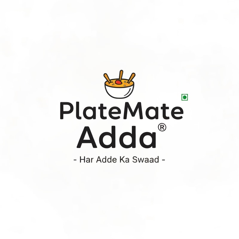 I want to make a Food & logo (Minimal & Simple)
"PlateMate Adda"
Tagline:- Har Adde Ka Swaad

Concept:- 2 Dost beth ke khana kha street par beth ke khana kha rahe hain aur table alg alg tarhe ki dish hain jaise burgur, pizza, noodles.
Cartoon character
