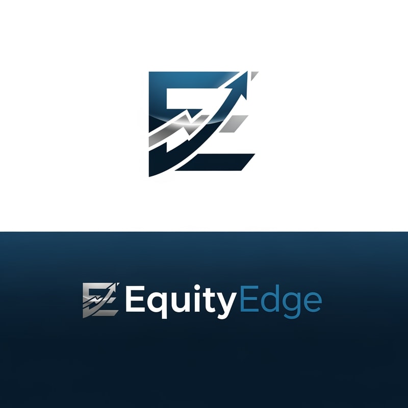 make a logo of EquityEdge for stck market company