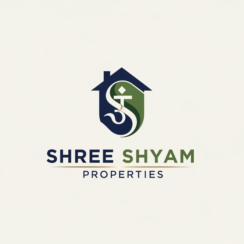Make a logo for a company related to property which name is shree shaym