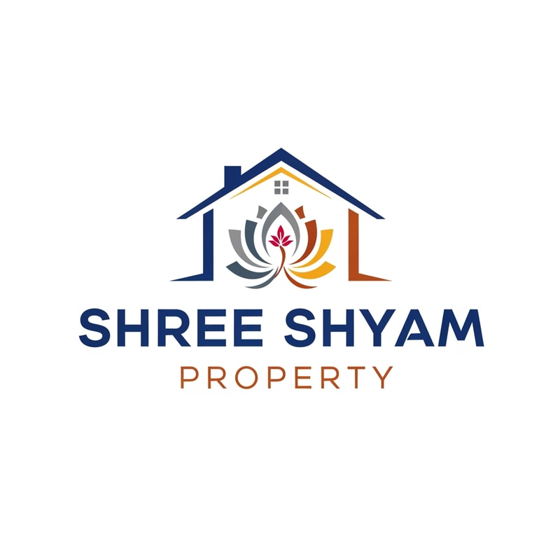Make a logo for a company related to property which name is shree shaym