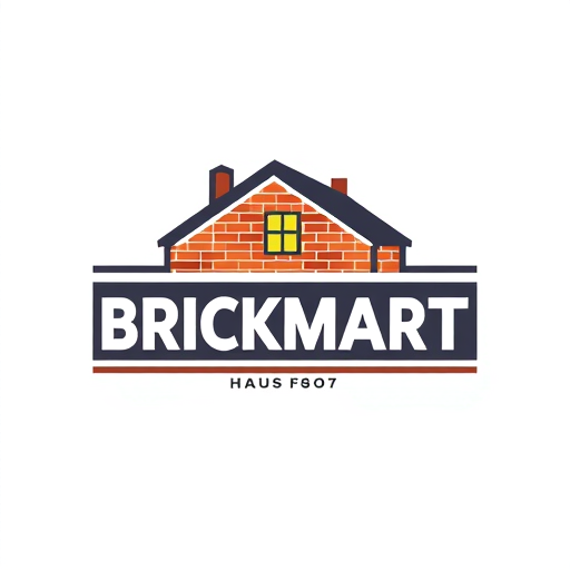 Professional logo design. Brickmart haus