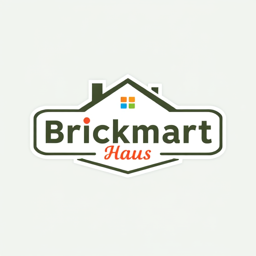 Professional logo design. Brickmart Haus . its Ecommerce website , the background color should #2C3E50