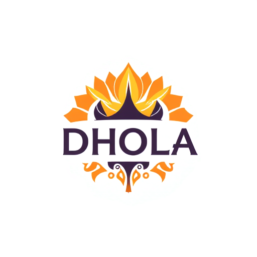 Professional logo design. MAKE LOGO OF NAME DHOLA BRAND