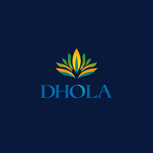 Professional logo design. MAKE ASTHATIC LOGO OF NAME DHOLA BRAND