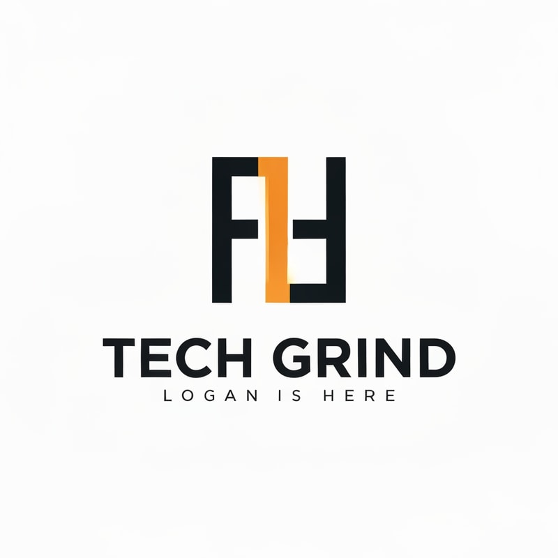 I want to create a Logo with the name "Tech Grind".
can you create the logo using the two initial aplhabet of the name?