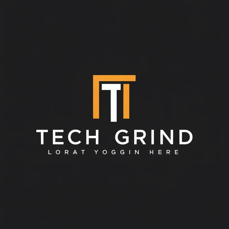 I want to create a Logo with the name "Tech Grind".
can you create the logo using the two initial aplhabet of the name?
is there any other samples