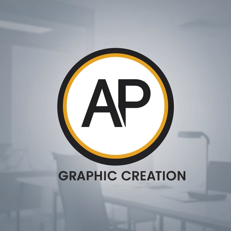 Professional logo design. AP Graphic Creation