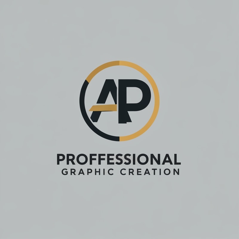 Professional logo design. AP Graphic Creation
