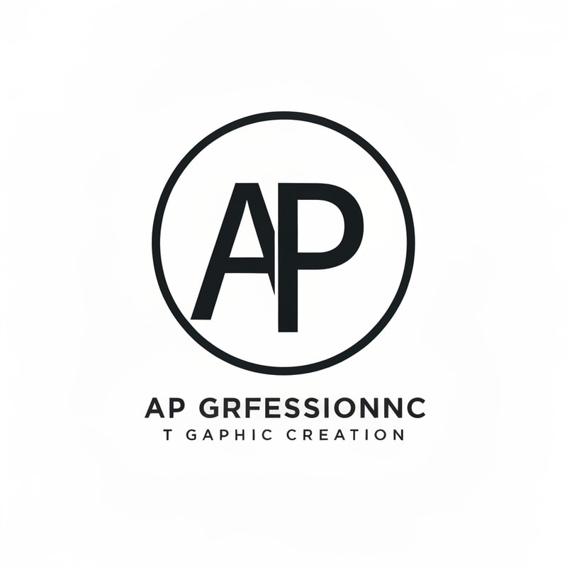 Professional logo design. AP Graphic Creation