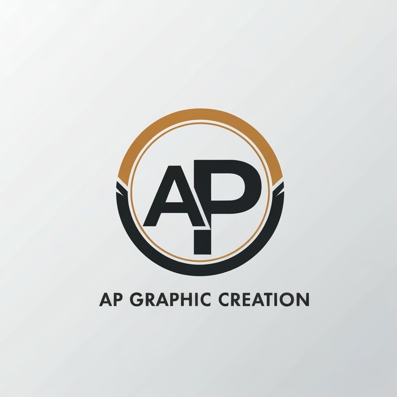 Professional logo design. AP Graphic Creation