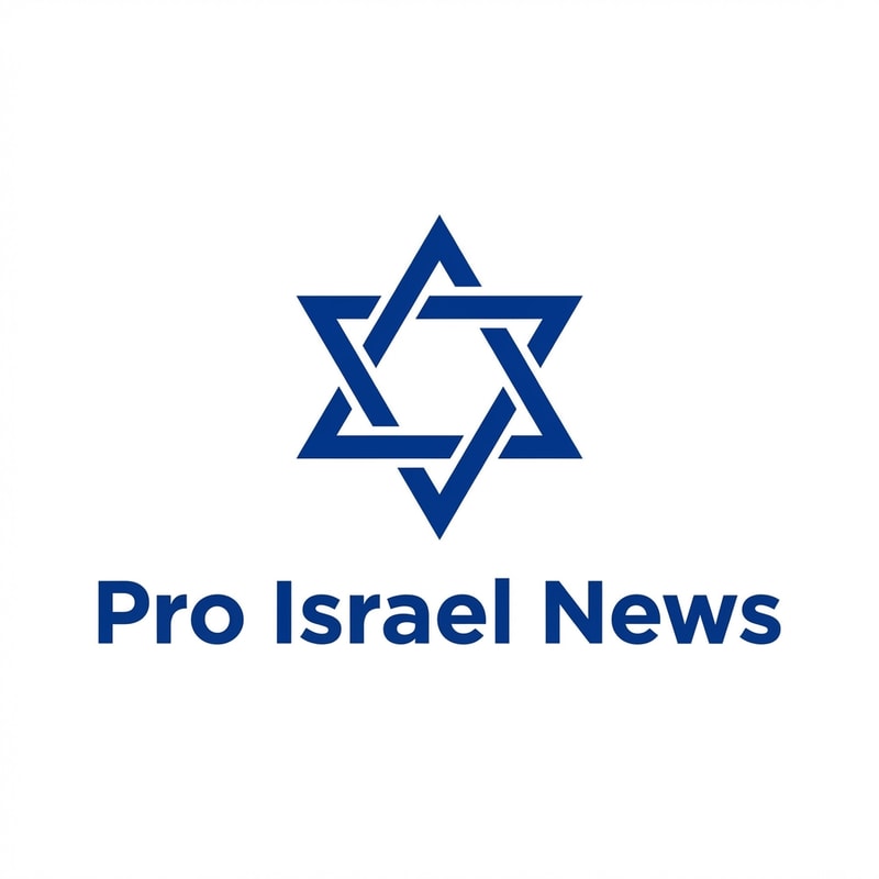 create another logo version for

 A clean, iconic logo design for a news platform, featuring a stylized Star of David mark integrated with the words "Pro Israel News." — Centralized, geometric, and perfectly balanced composition optimized for scalable vector usage, emphasis on clarity between text and symbol, suitable for small display sizes, Minimalist and modern vector graphic design; hard lines and clear typography, inspired by professional, community-focused news branding, High-contrast palette using deep Israeli blue and pure white, with optional accents of metallic silver or subtle gold, Flat, even studio illumination appropriate for graphic design; authoritative and clear mood, Must include the exact text "Pro Israel News"; keep text/logos/labels EXACTLY unchanged; no rewriting, redrawing, correcting, or adding any text; no gradients or photorealistic elements, Isolated asset on a solid, pure white background.