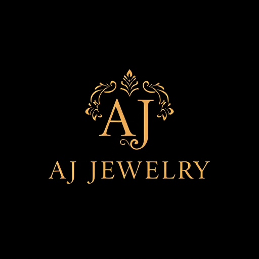 Professional logo design. AJ jewellery logo