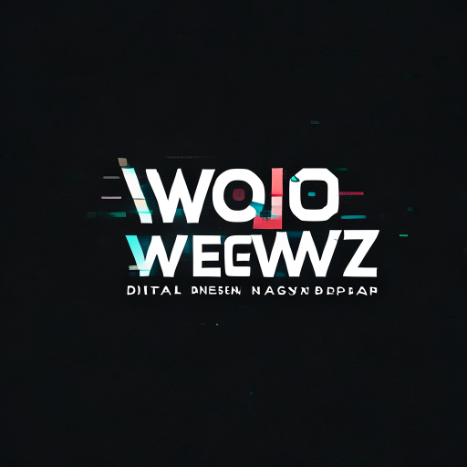 Logo Design: “Logo design for WWNEWZ, a modern digital news and blog platform. Use sharp typography with subtle pixel/digital effects. The design should be minimal, futuristic, and professional. Colors: black and white with a touch of cyan or red.”