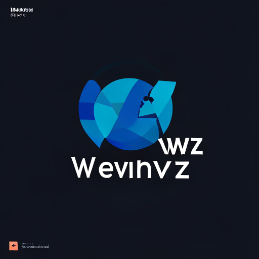Logo Design: Modern minimalist logo design for "wwnewz", a global blog and news website. Bold sans-serif typography, professional and sleek. Use a clean icon that suggests news, communication, or world coverage. Flat vector style, strong branding, blue and black color scheme.