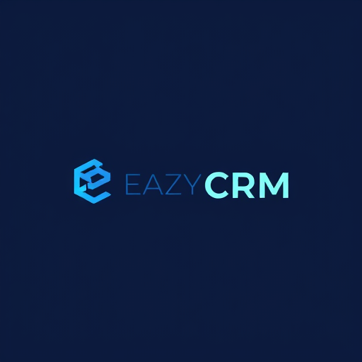Professional logo design. create a logo, A sleek and modern logo design for EAZY CRM, a professional software that helps companies manage sales follow-ups. The design should feel trustworthy, innovative, and corporate, using a blue gradient as the primary color palette to symbolize reliability, technology, and growth. The typography should be clean and bold, conveying confidence and professionalism. Optionally, include a subtle abstract icon or symbol that represents connection, workflow, or progress, integrated with or placed alongside the company name. The overall style should be minimalistic, scalable, and versatile, suitable for both digital platforms and print branding,focus on E and C
