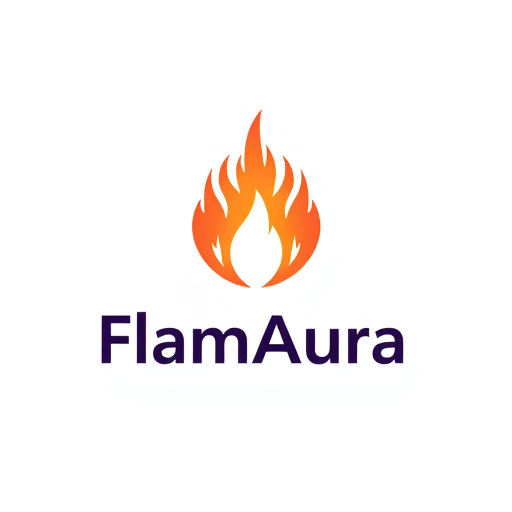 Professional logo design. my brand name is FlamAura so design this name logo