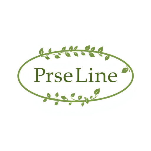 Professional logo design. An oval-shaped vine with leaves.