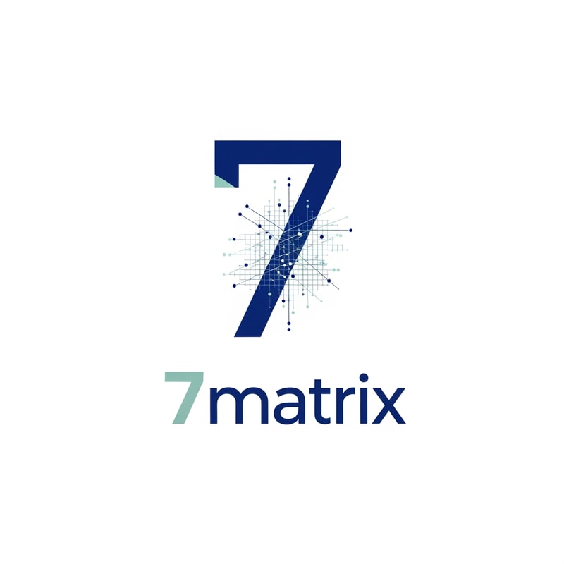 i need logo for my hrms software name 7matrix