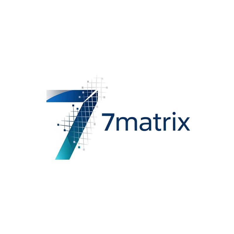 i need logo for my hrms software name 7matrix