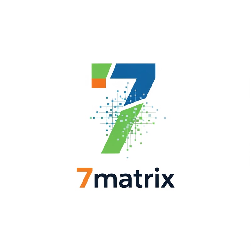 i need logo for my hrms software name 7matrix