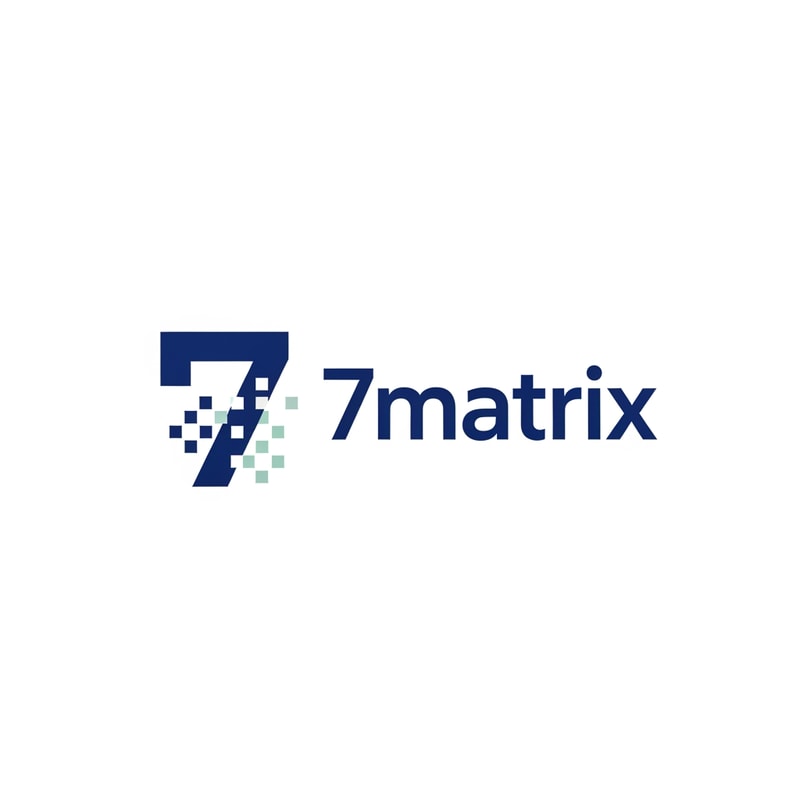 i need logo for my hrms software name 7matrix