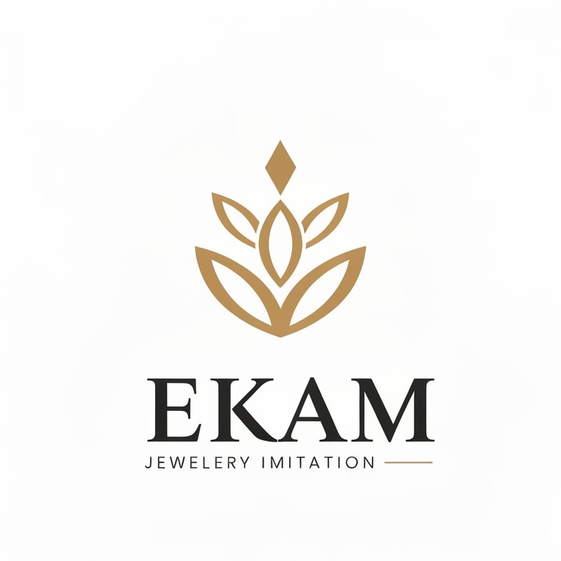 Professional logo design. create logo for jewellery imitation company and company name is Ekam Imitation